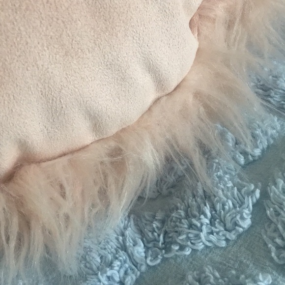 Project 62 Toss Pillow, 20” diameter, “blushing” color - Picture 4 of 4